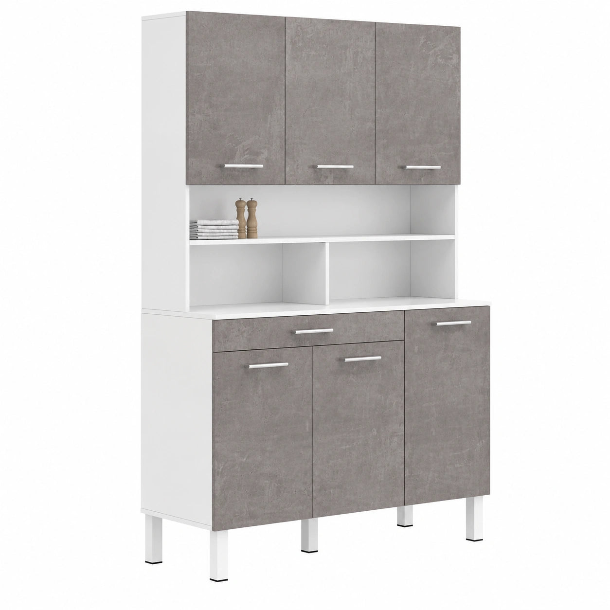 buffet-de-cuisine-6-portes-avec-tiroir-blanc-et-effet-beton-qqzqgj9273cj