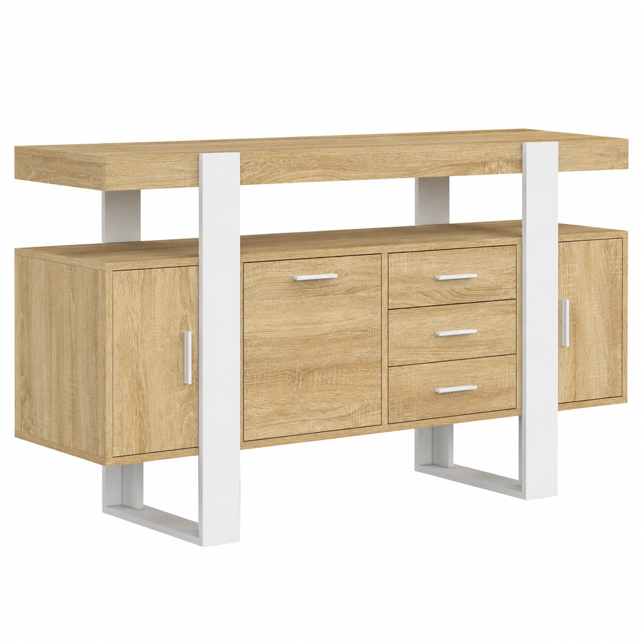 buffet-moderne-3-portes-3-tiroirs-bois-et-blanc-140-cm-xmpxuc9200to
