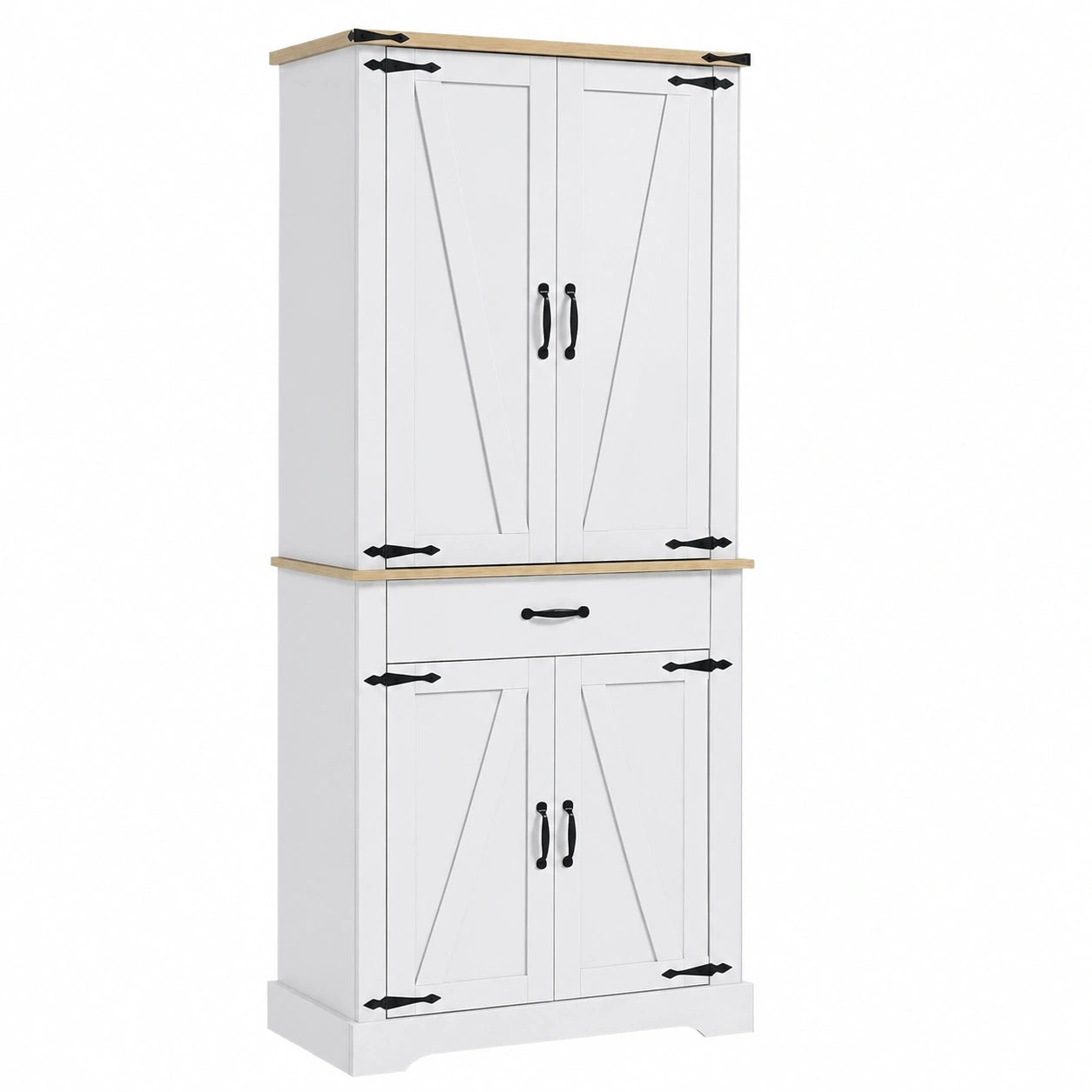 armoire-de-rangement-cuisine-avec-etageres-reglables-et-tiroir-blanc-nxxssj9310hh